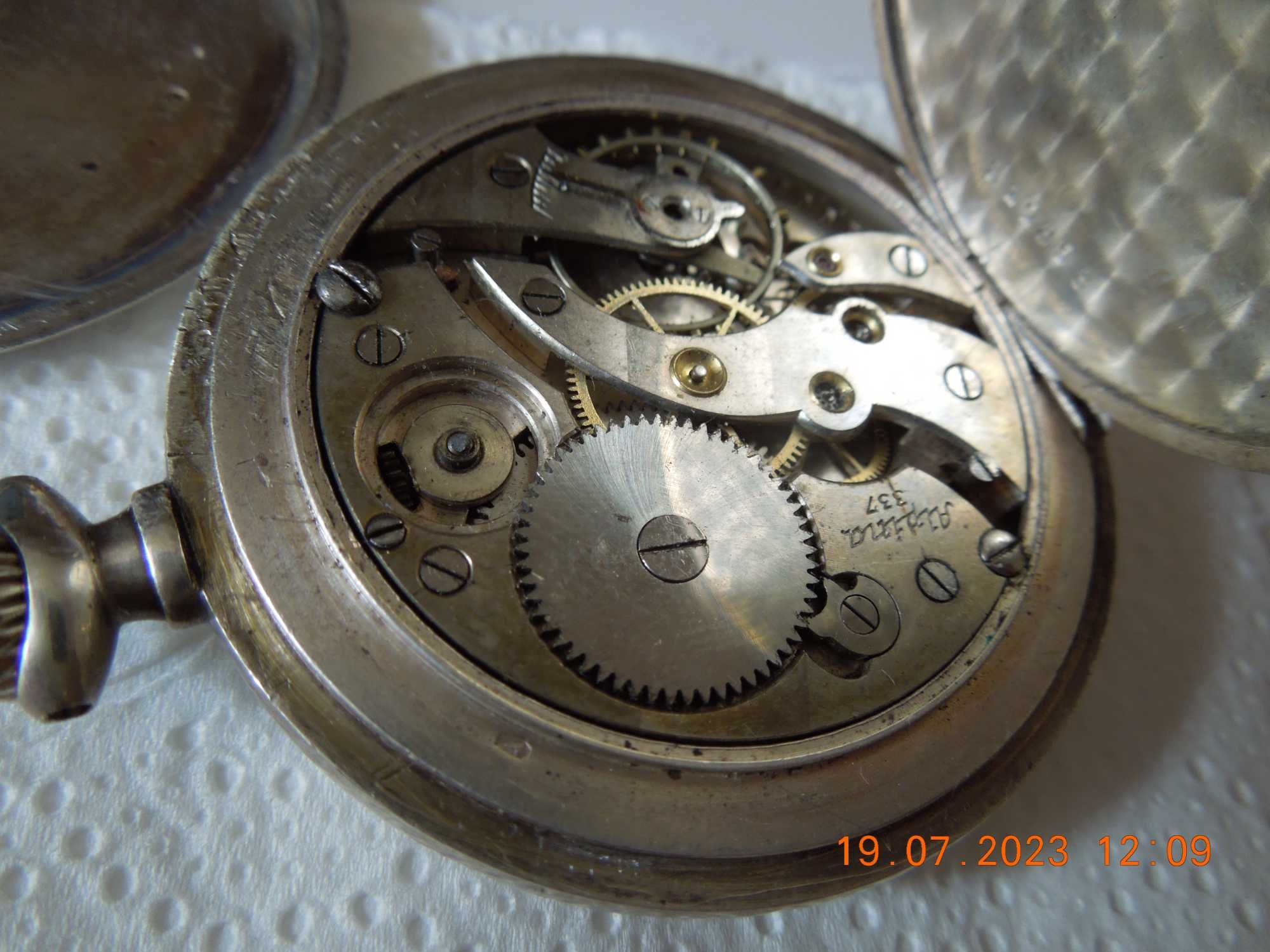 zegarek alpina srebrny