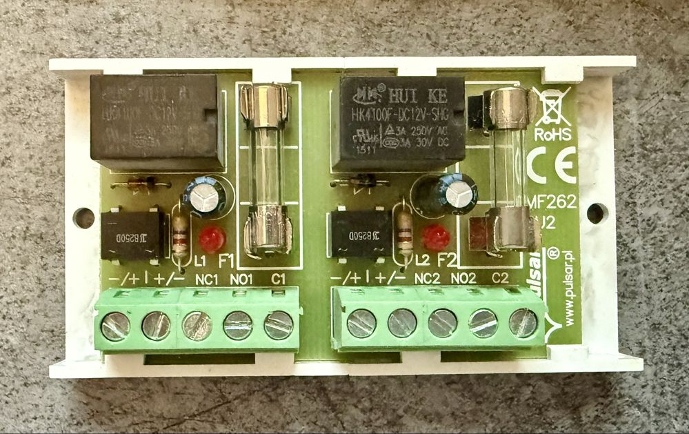 Alarm DSC sterowany przez GSM