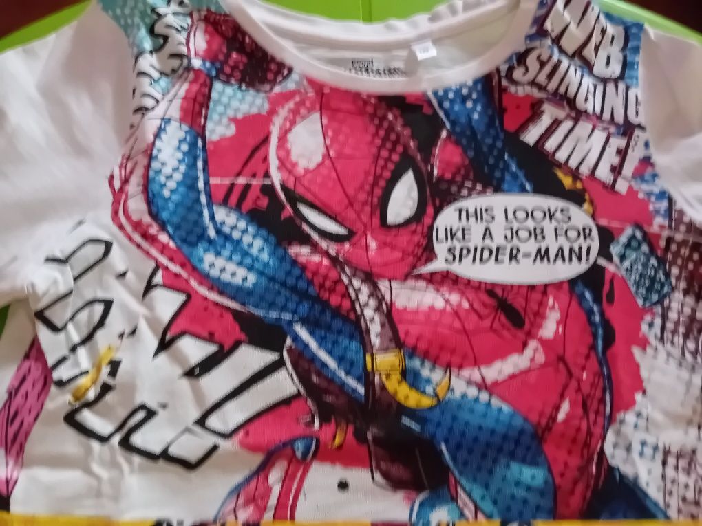Camisola Spiderman 7anos