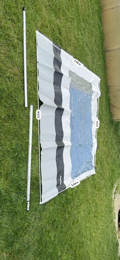 Thule Rain Blocker Side G2 ściana boczna do markizy 1200