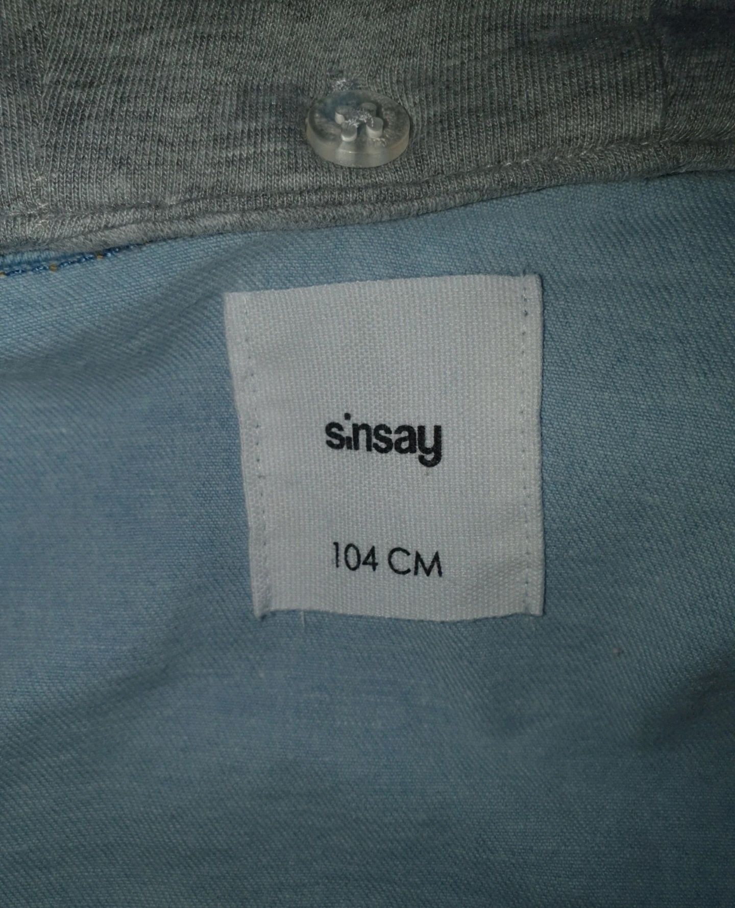 Kurtka jeansowa Sinsay rozmiar 104