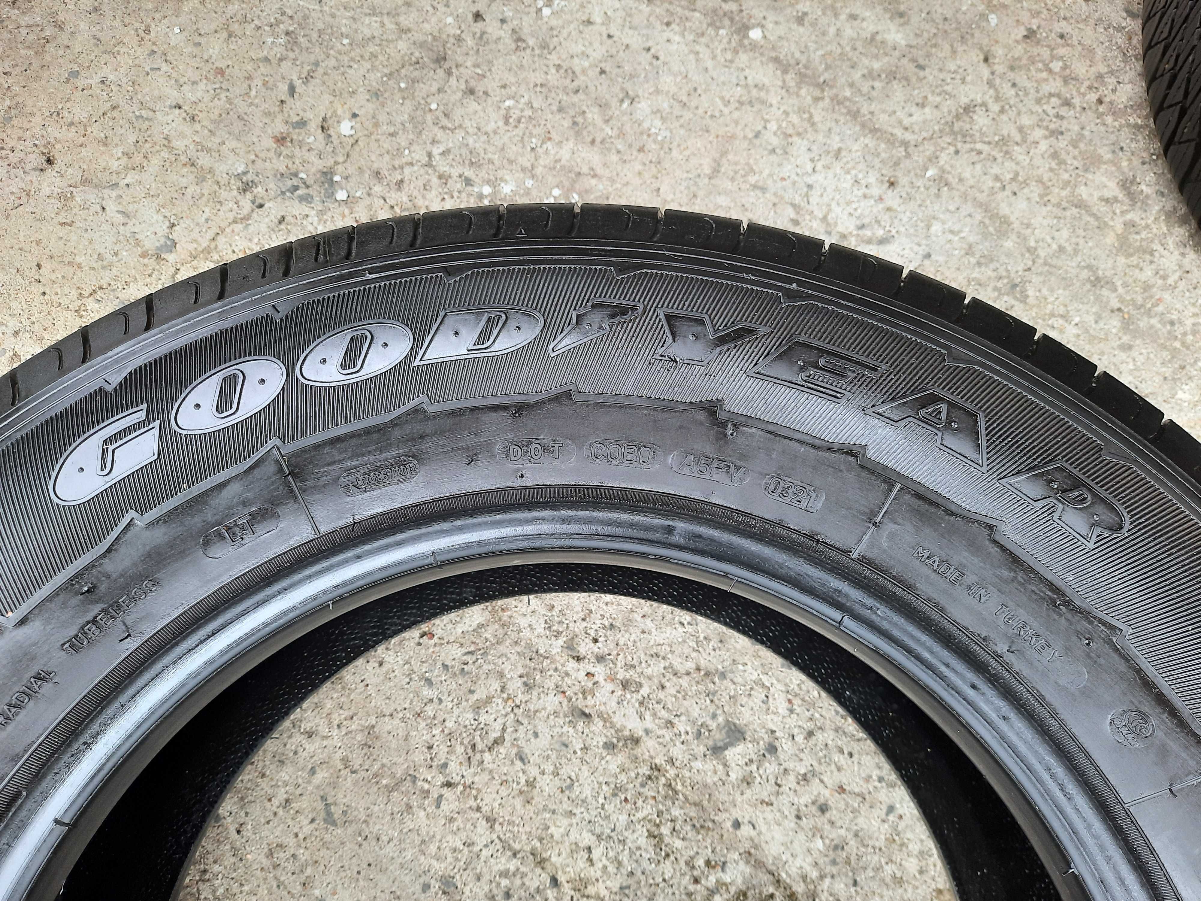 Wzmacniane opony letnie klasy premium GOODYEAR 235/65/16 C 2021 r.
