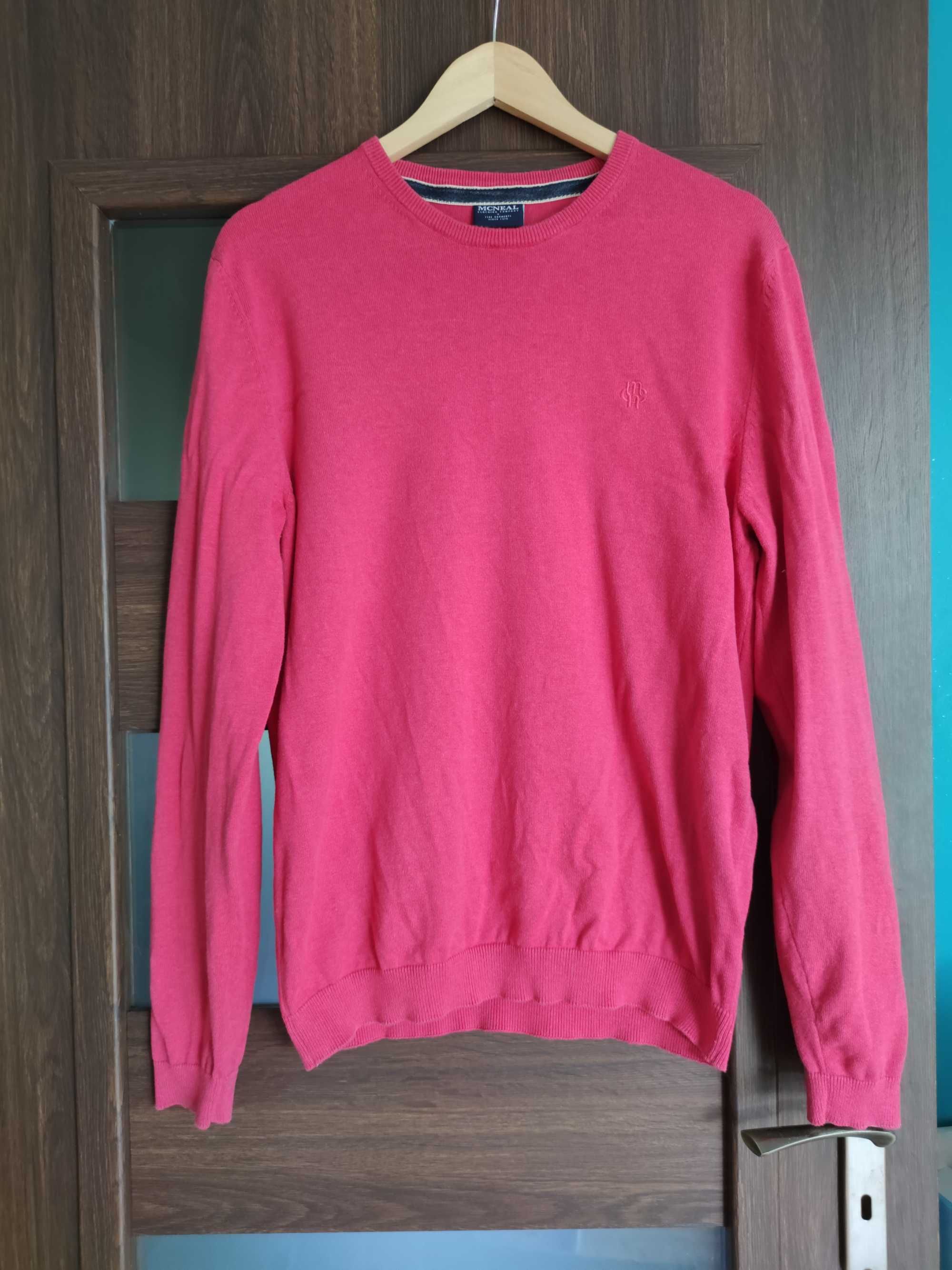 Różowy męski sweter MCNeal r. L/Xl