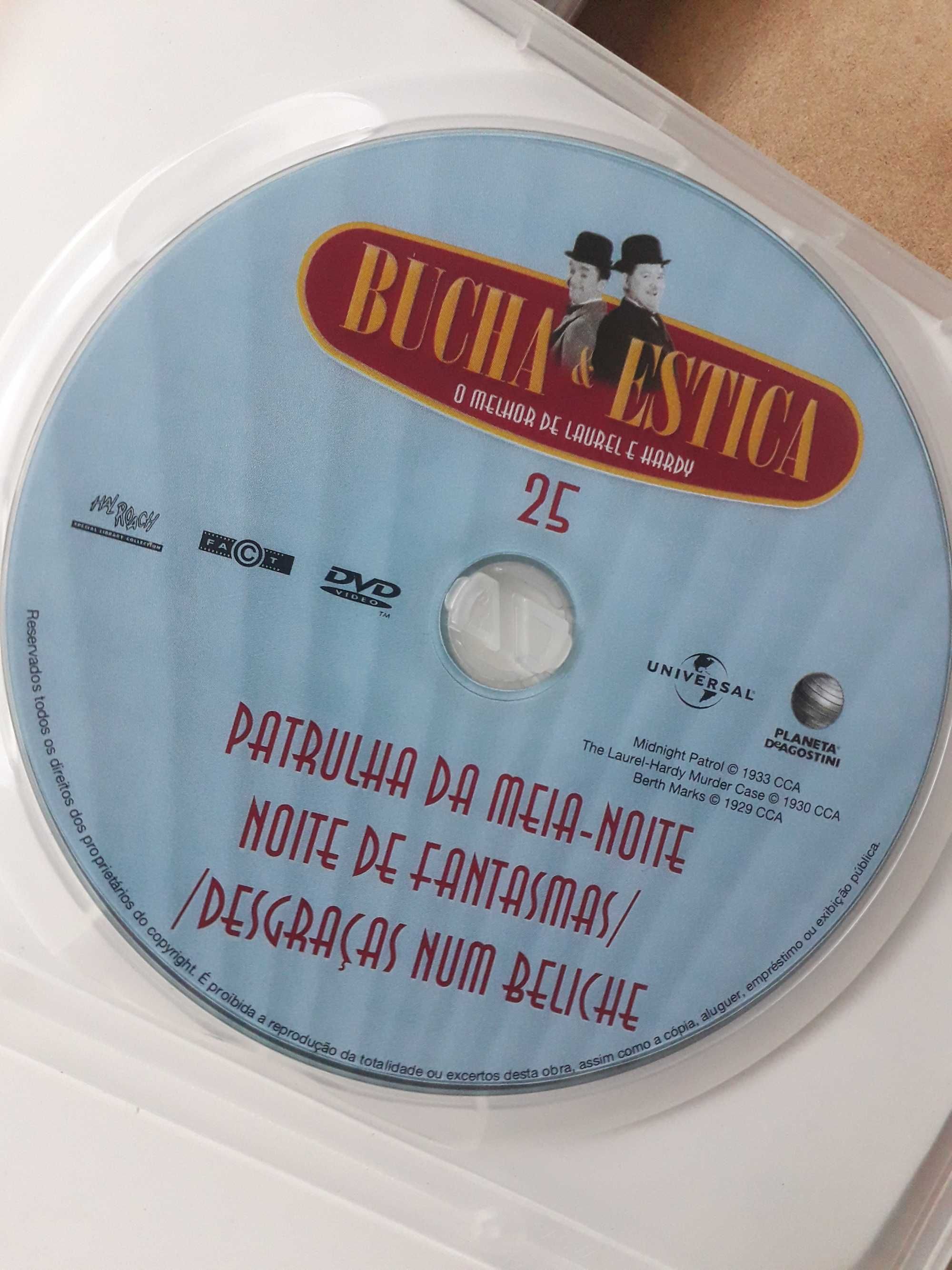 Colecção completa 25 Dvds Bucha &  Estica Preto e Branco