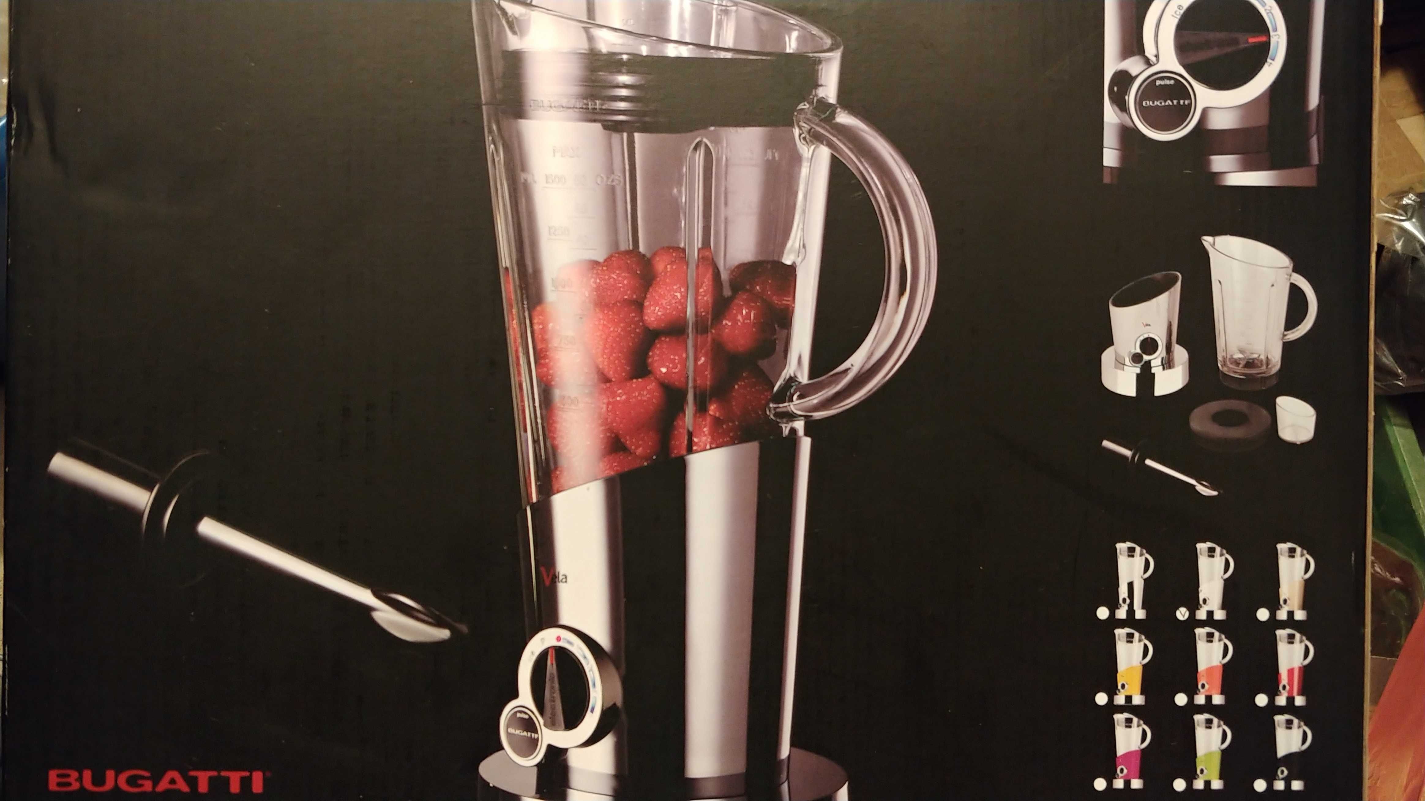 Blender włoskiej marki Casa Bugatti kolor biały