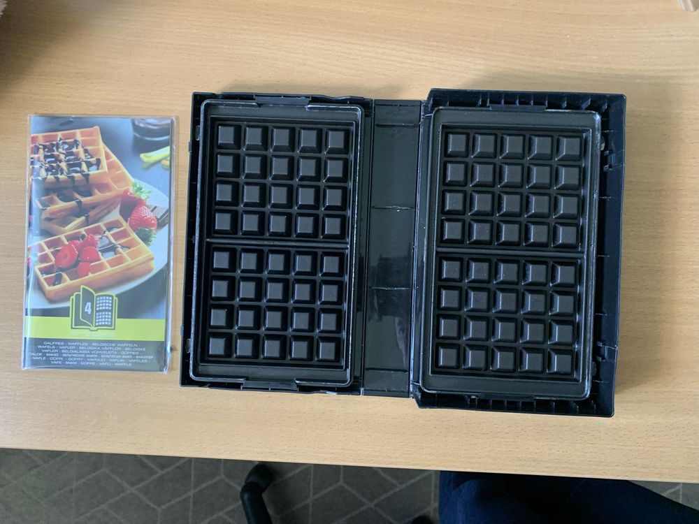 Wkładki do opiekacza Tefal: gofry, tosty i ciasteczka