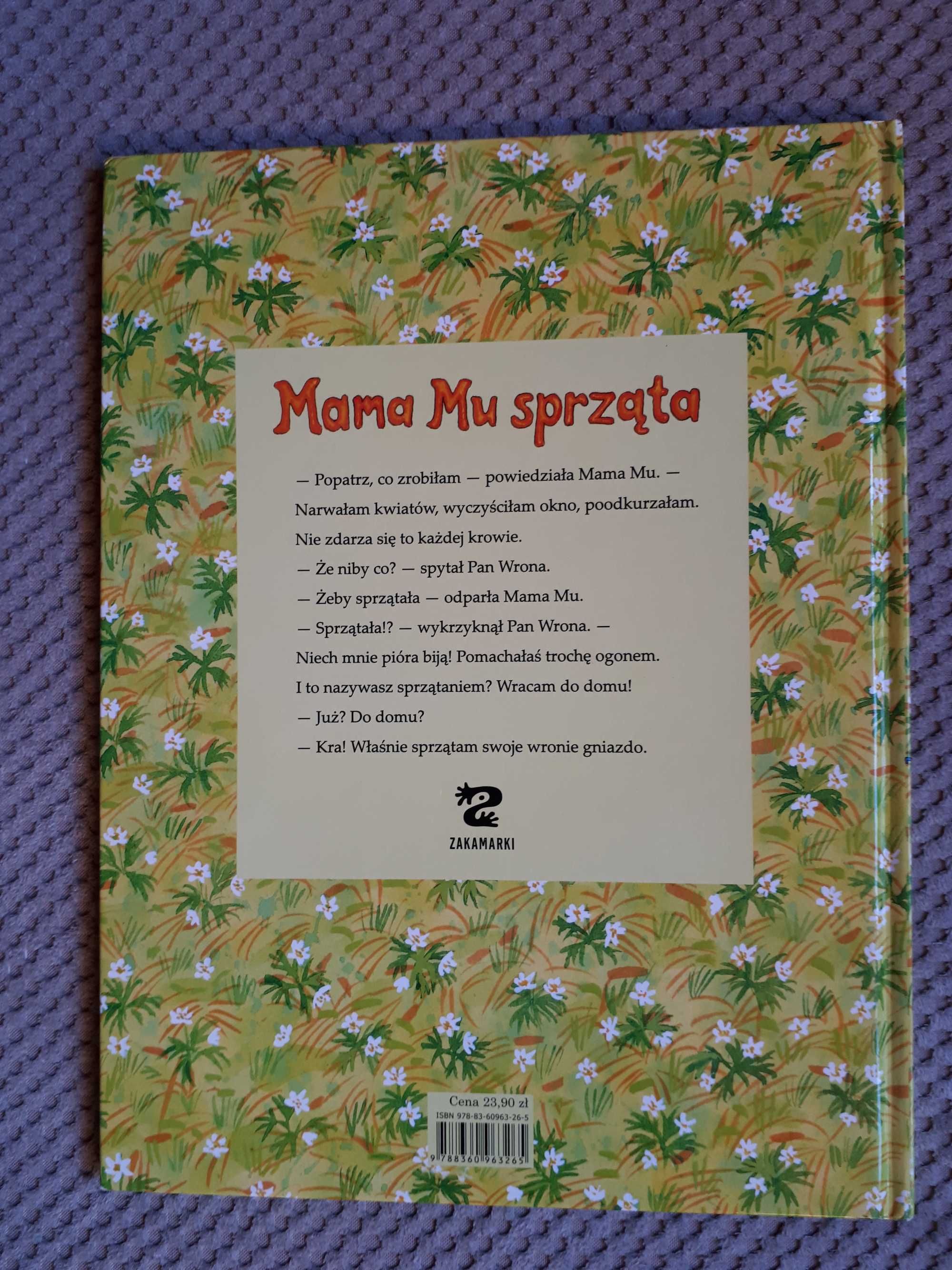 "Mama Mu sprząta" Jujja Wieslander, Tomas Wieslander