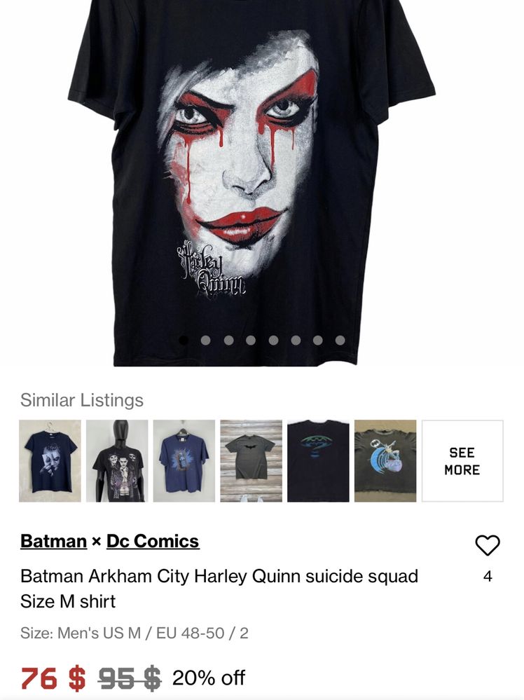 Футболка Harley Quinn Batman