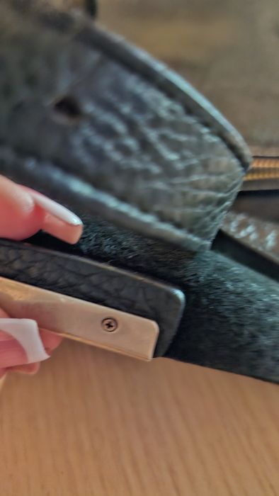 Натуральная кожаная сумочка