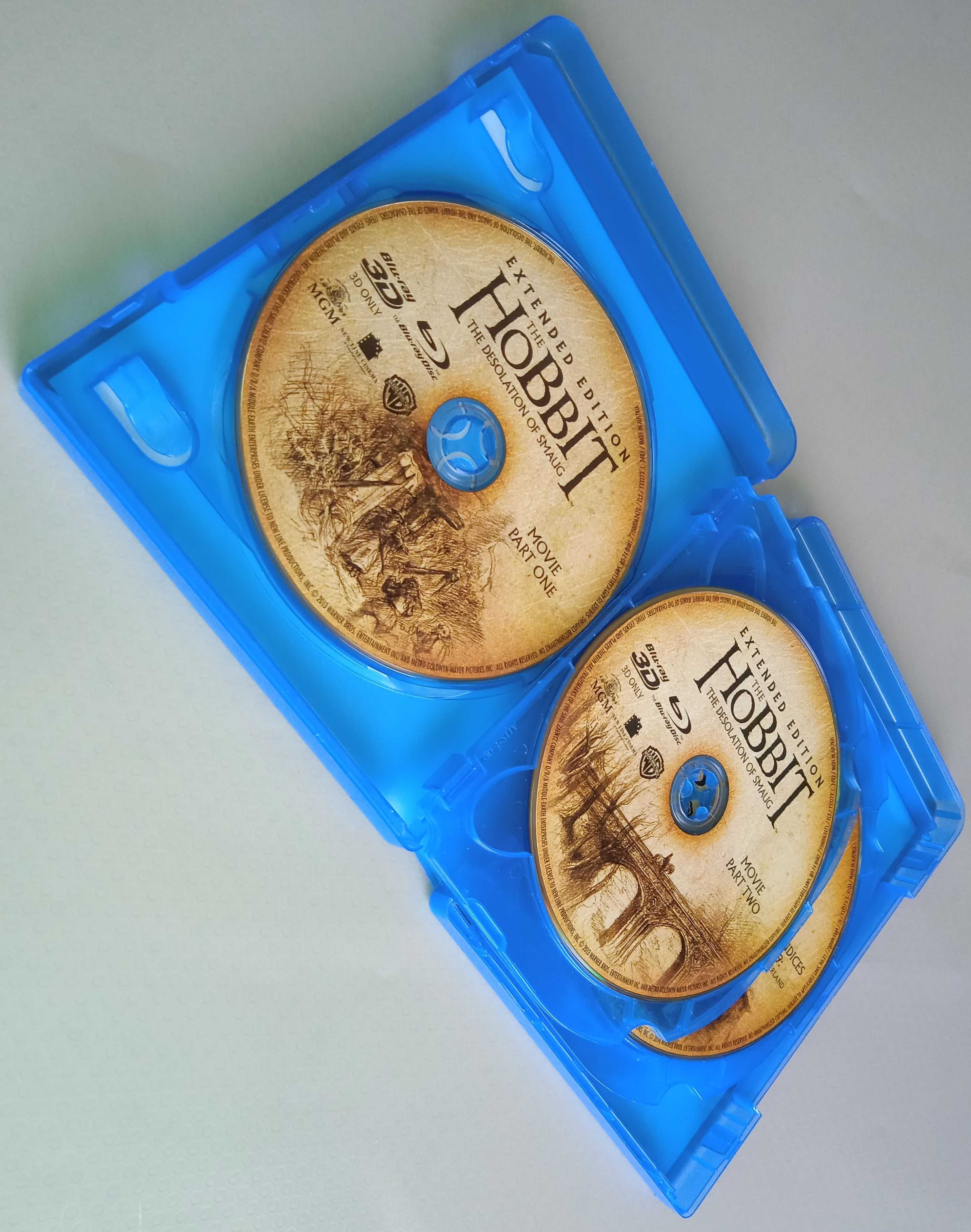 hobbit pustkowie smauga bluray 3d 2d edycja rozszerzona polskie wydani