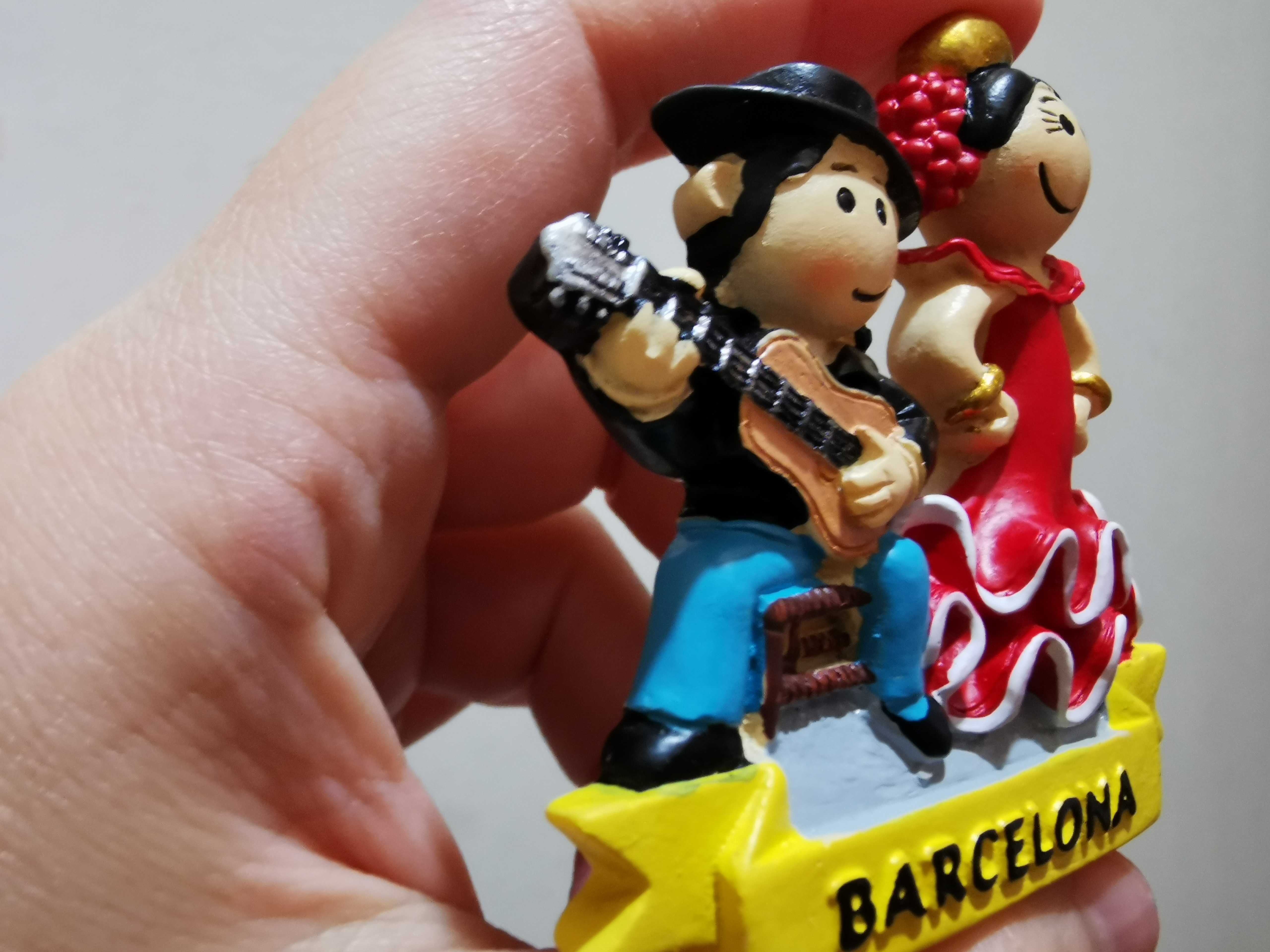 Magnes na lodówkę Hiszpania BARCELONA pamiątka z podróży suwenir