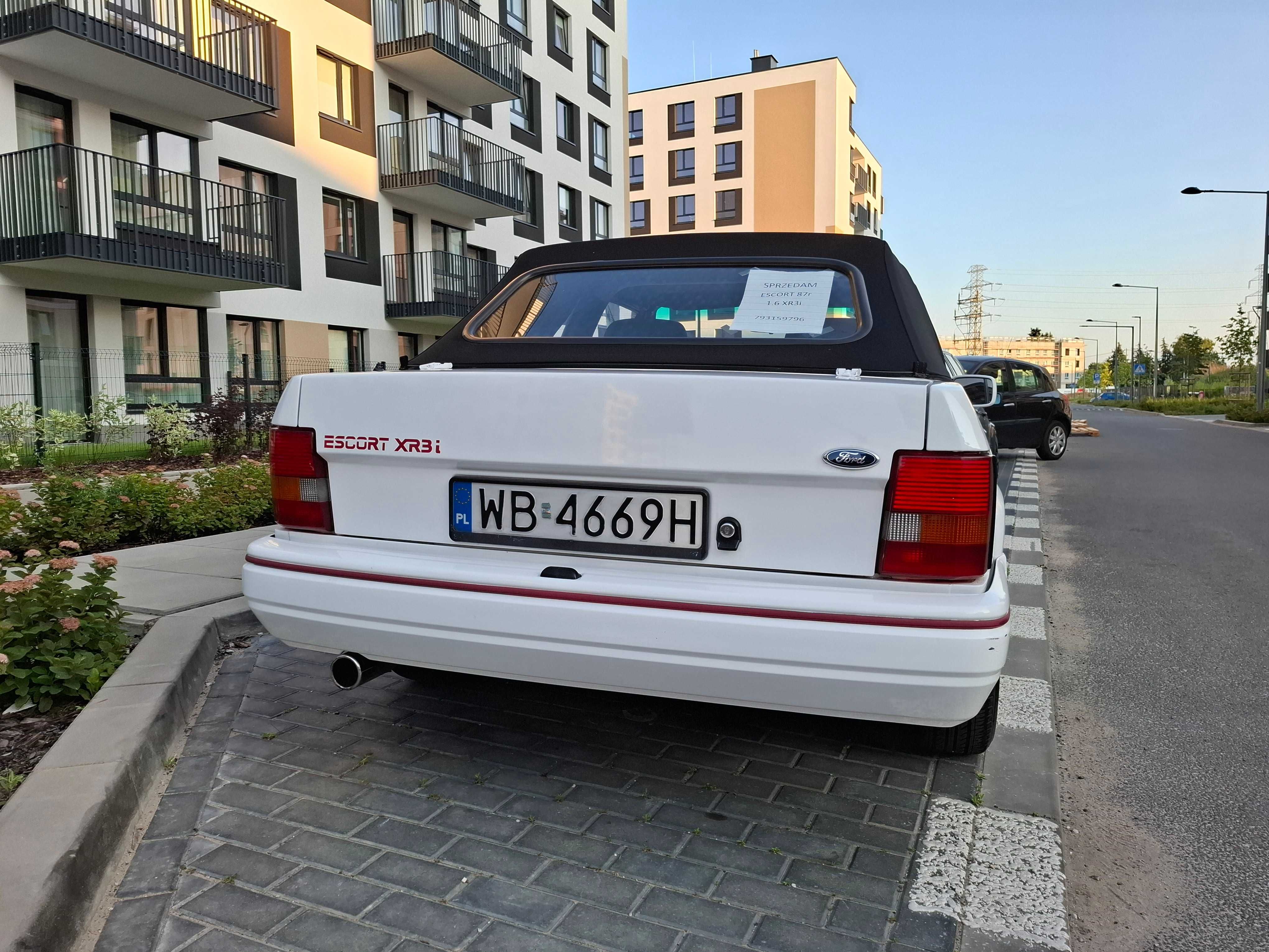 Escort MK IV 1,6 XR3i cabrio