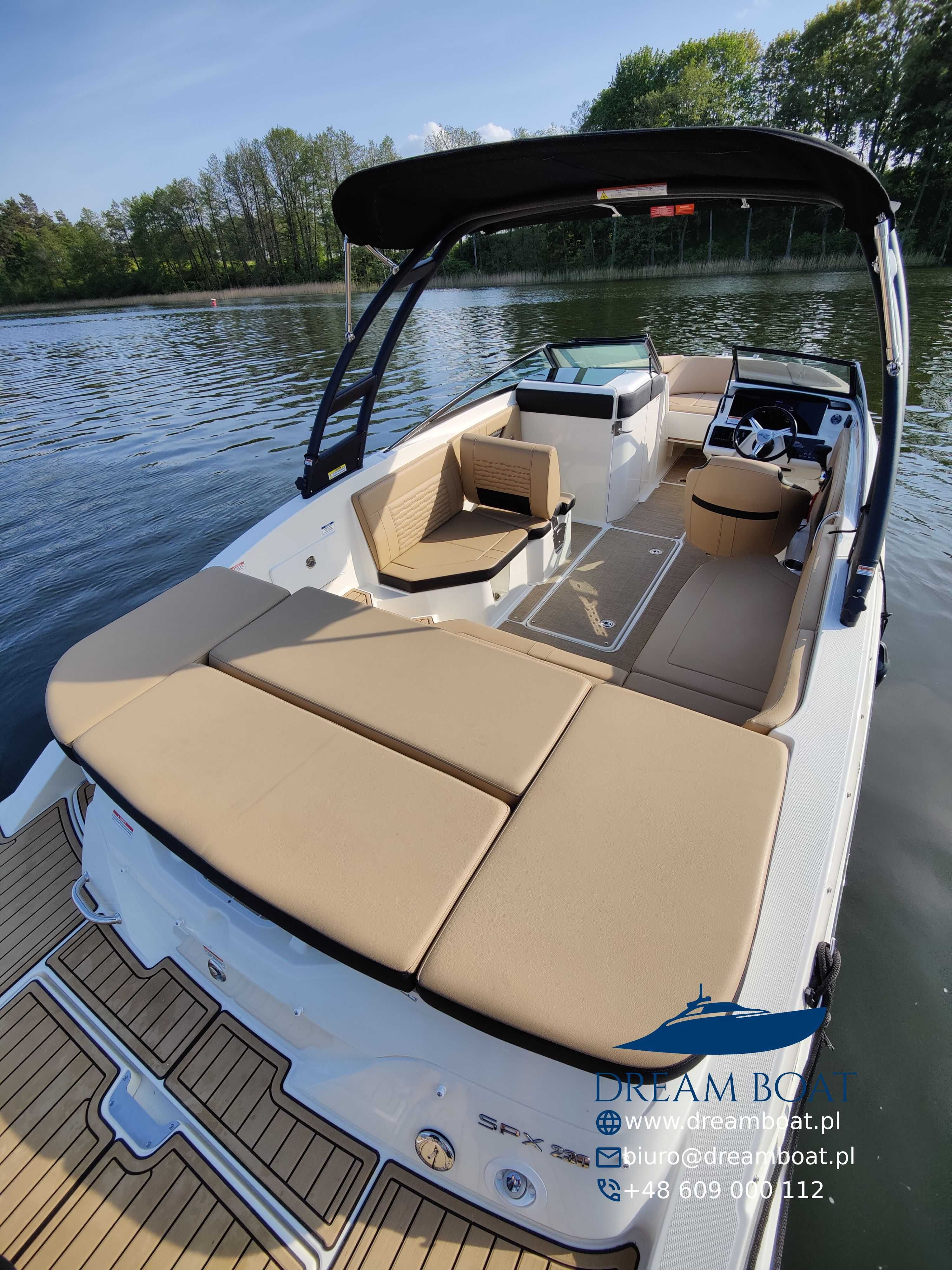 Czarter, Wynajem Łódź, Jacht motorowy, Motorówka Sea Ray 230C, 350KM