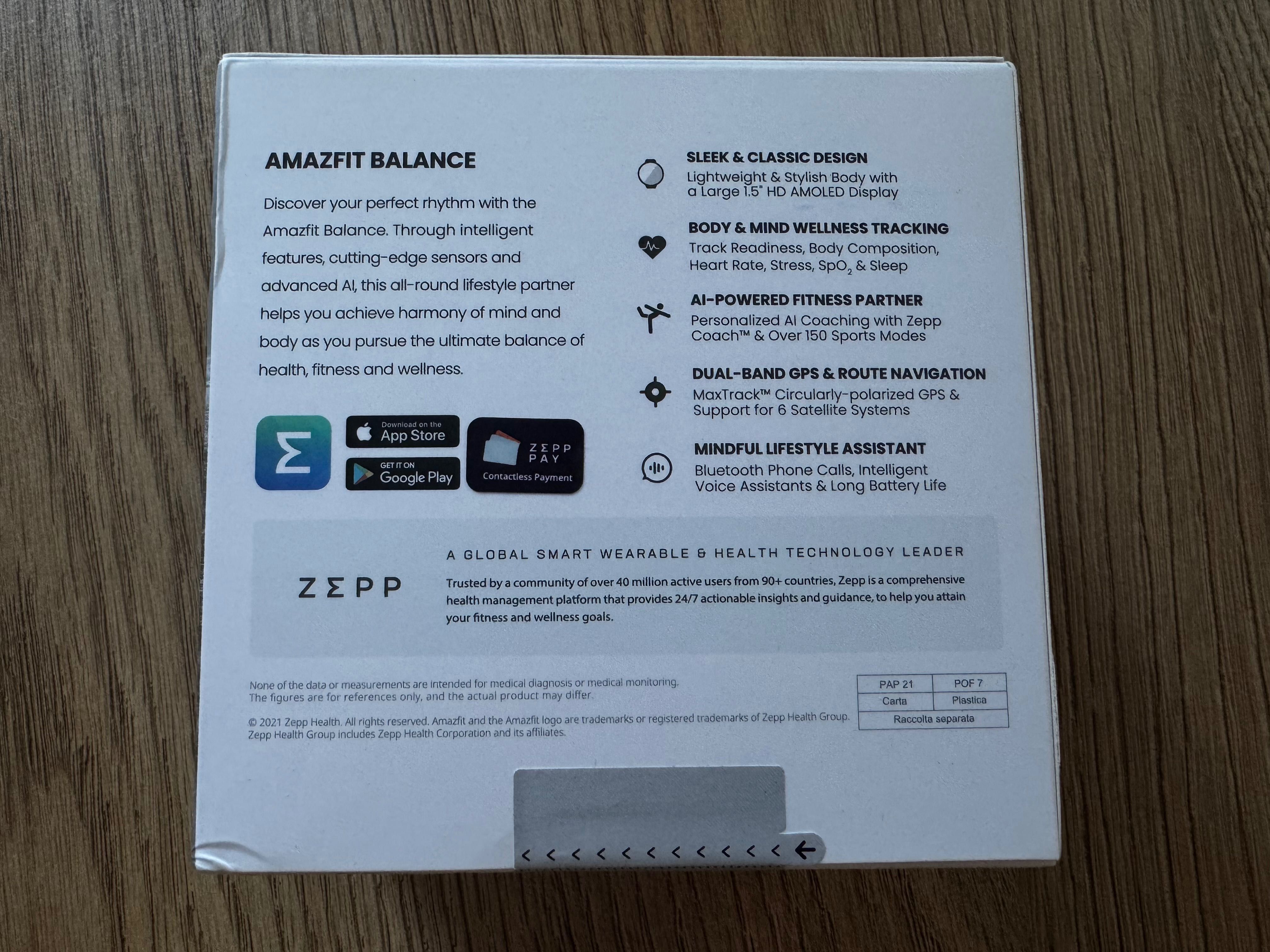 Smartwatch AmazFit Balance | Nowe