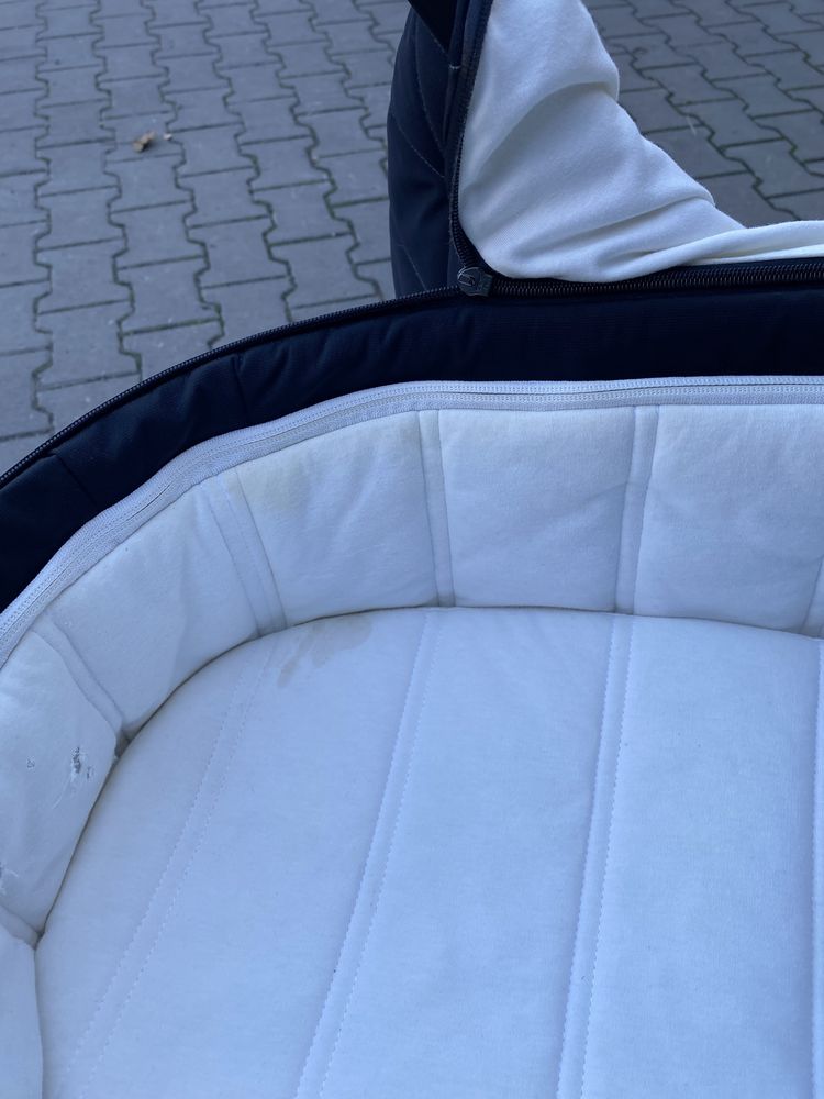 Прогулянковий блок cybex priam чорний в гарному стані та люлька чорна