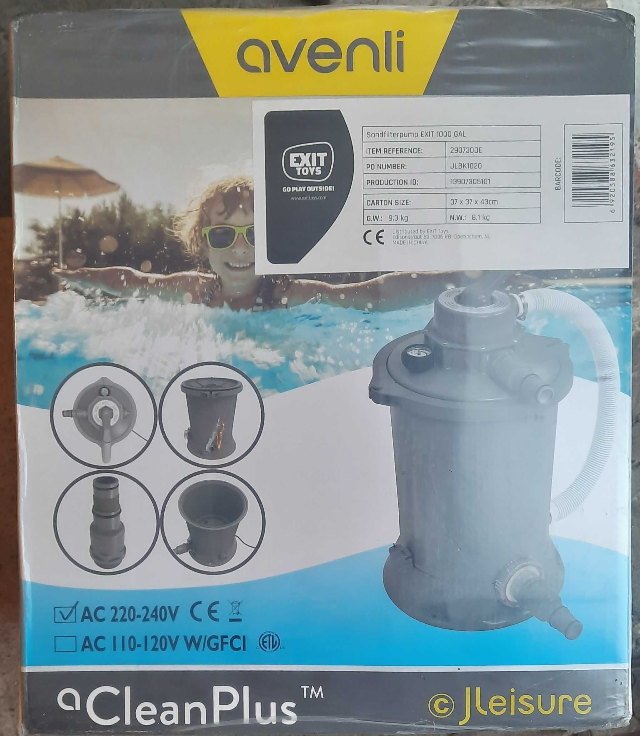 Basen stelażowy INTEX 366x76 + pompa piaskowa nowa