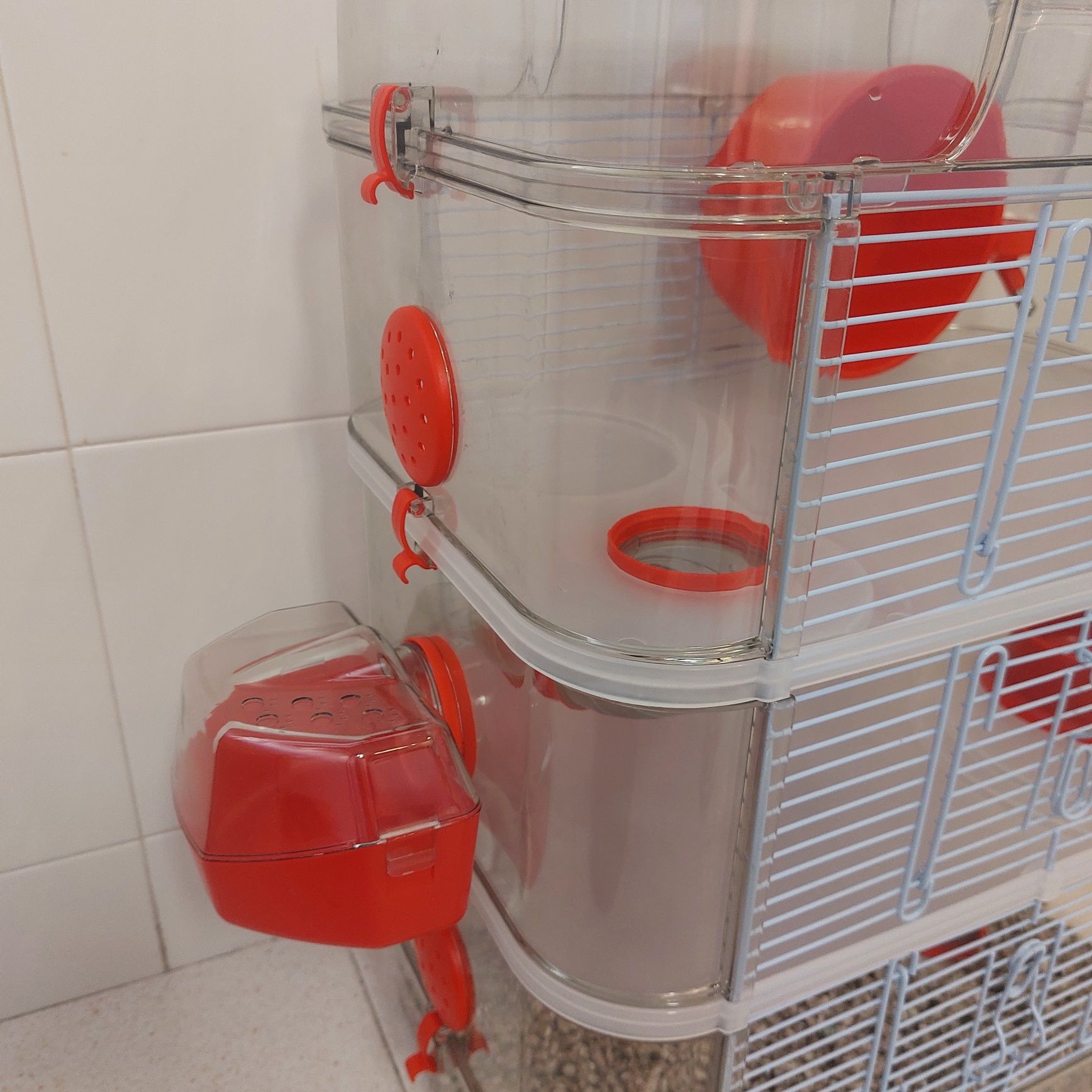 Gaiola Hamster 3 andares