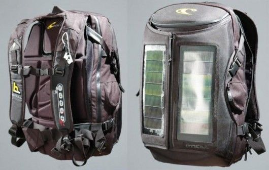 Mochila com painel solar ONeill H2 series