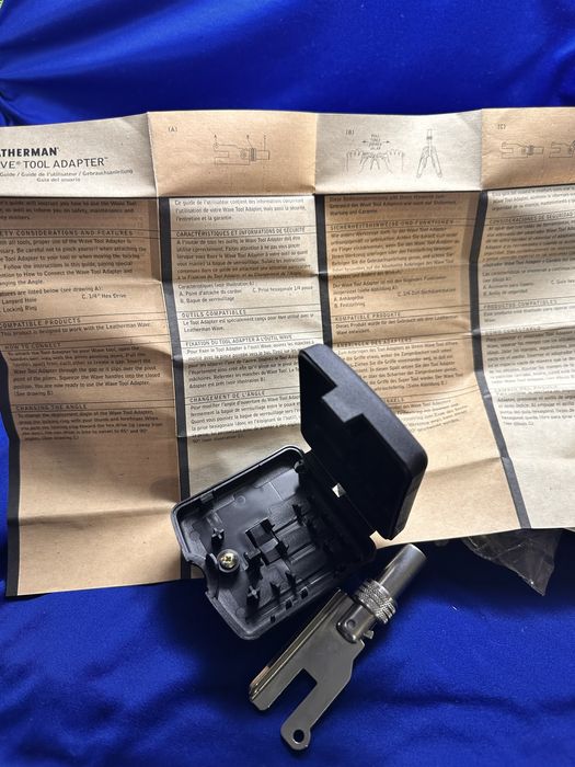 Колекційний рідкісний мультитул адаптор Tool Adapter Leatherman Wave