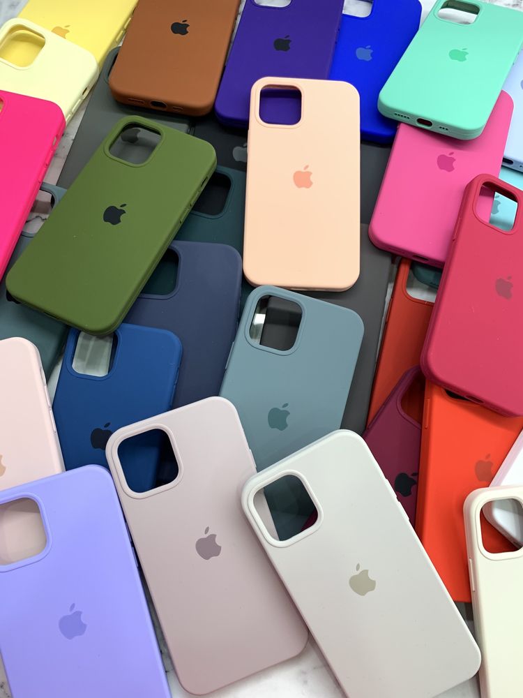 Чохол Silicone Case Full на iPhone 12 Pro Max Айфон Закрытый низ чехол