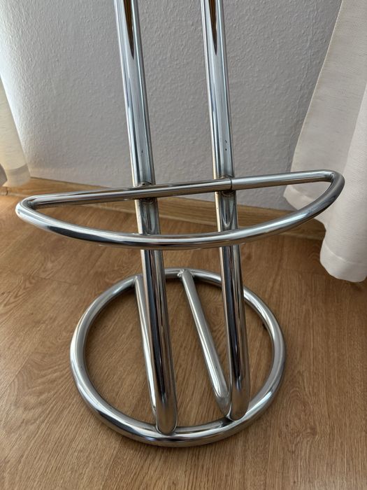 Hokery 2 szt na metalowej nodze
