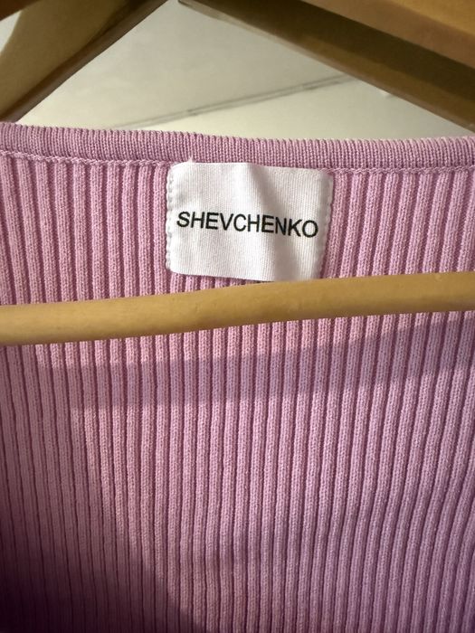 Рожевий кардиган Shevchenko