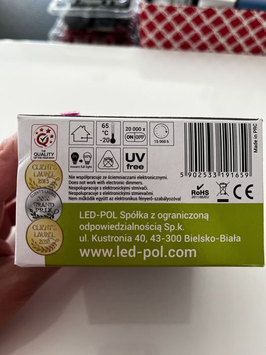 Oprawa spotlight led pol