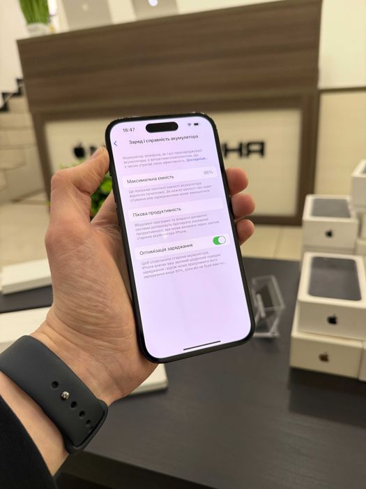 iphone 14 pro 128 gb black Гарантія від магазину акб 96%