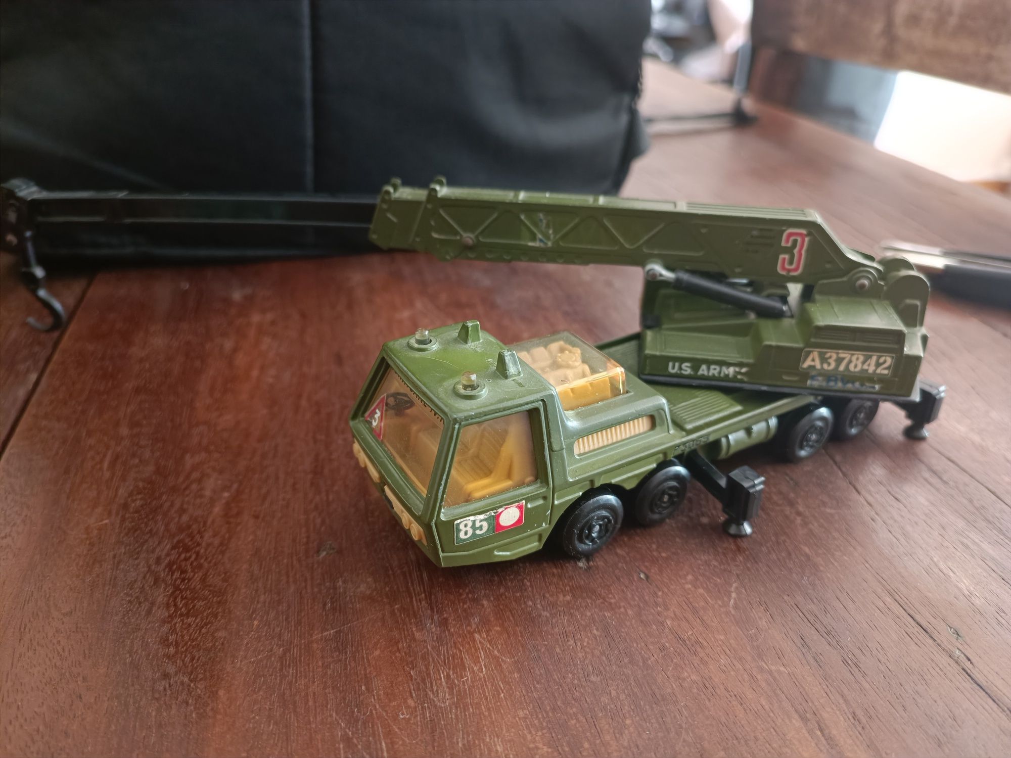 Matchbox Lesney Camião Grua Militar 1974