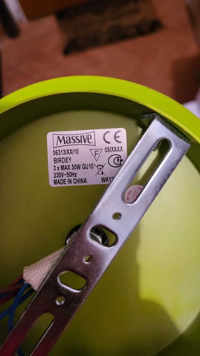 Lampa sufitowa Philips Massive Birdey 56313