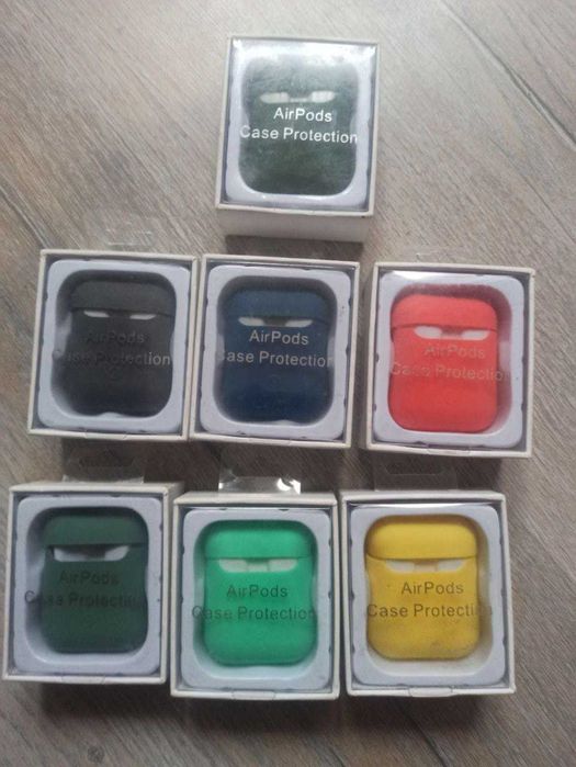 Силиконовый чехол кейс для наушников AirPods аирподс 1/2