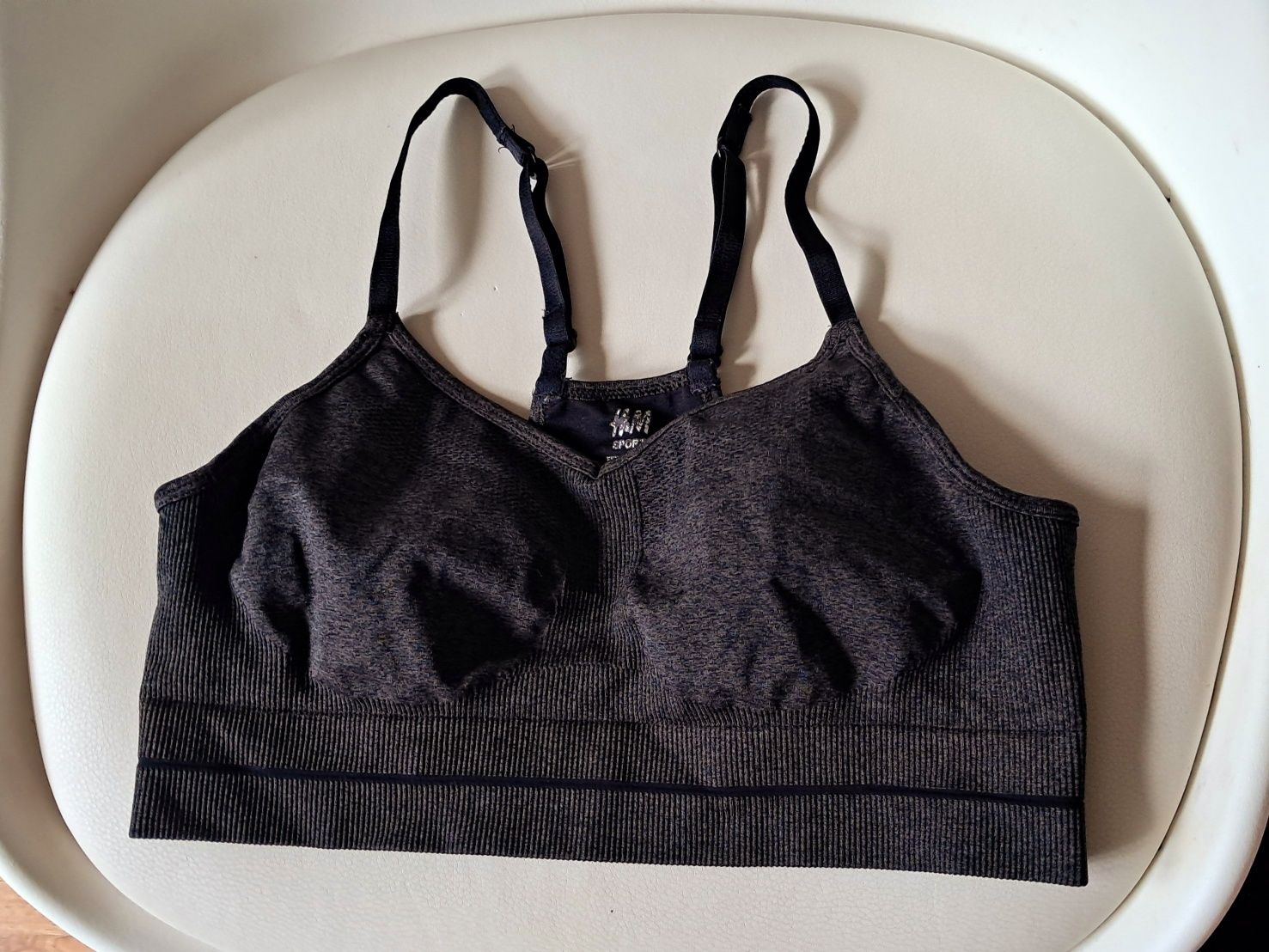 Top sportowy stanik fitness H&M r.M