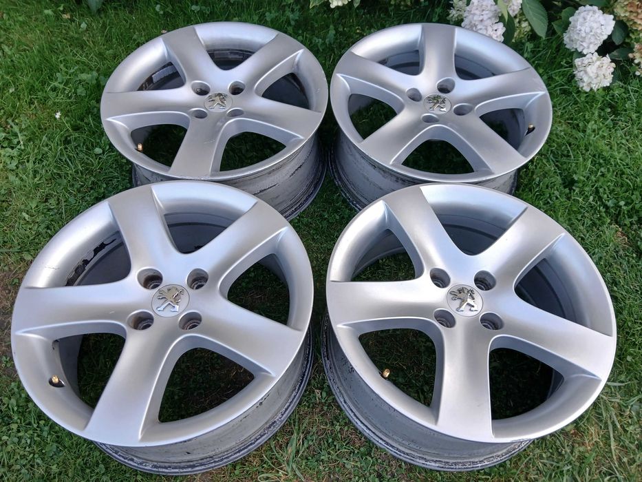Alufelgi 17'' Peugeot 207 206 Partner 308 307 ORYGINALNE 3008 F-VAT