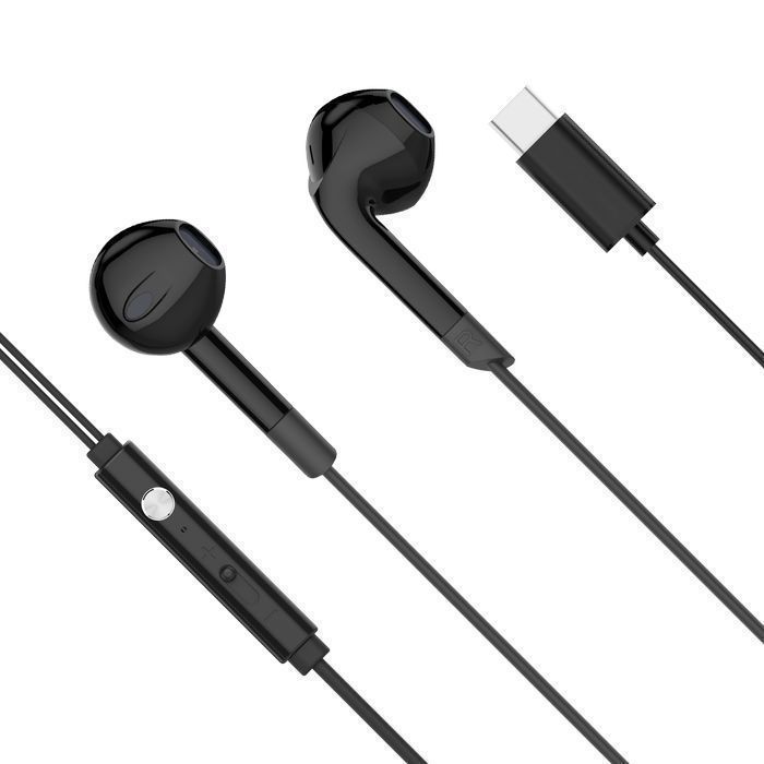 Słuchawki Douszne Z Mikrofonem Na Usb-C Kruger&Matz C2 Czarne