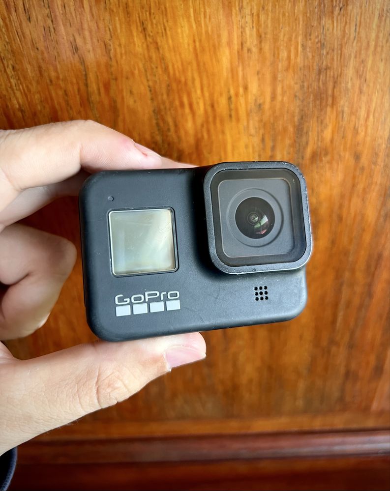 GoPro Hero 8 com acessórios