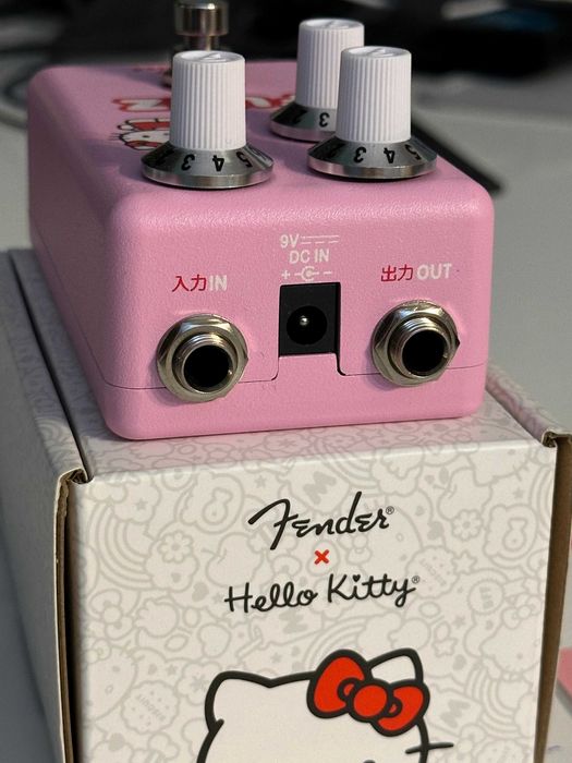 Fender Hello Kitty Fuzz – Kolekcjonerski Efekt do gitary, Fender