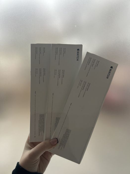 Нові ремінці Apple Watch Midnight Sport Band 45mm M/L