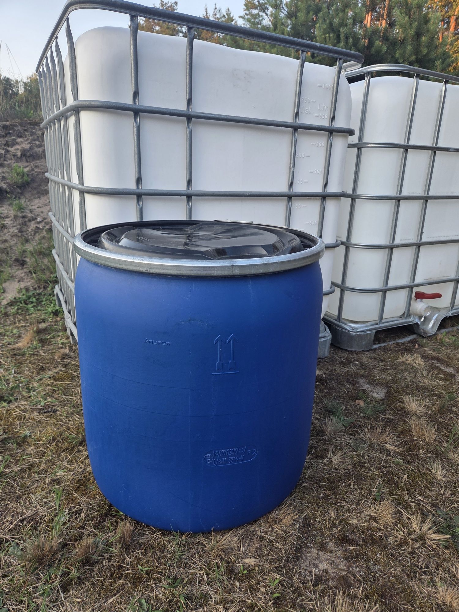 Beczka 120l marki mauzer