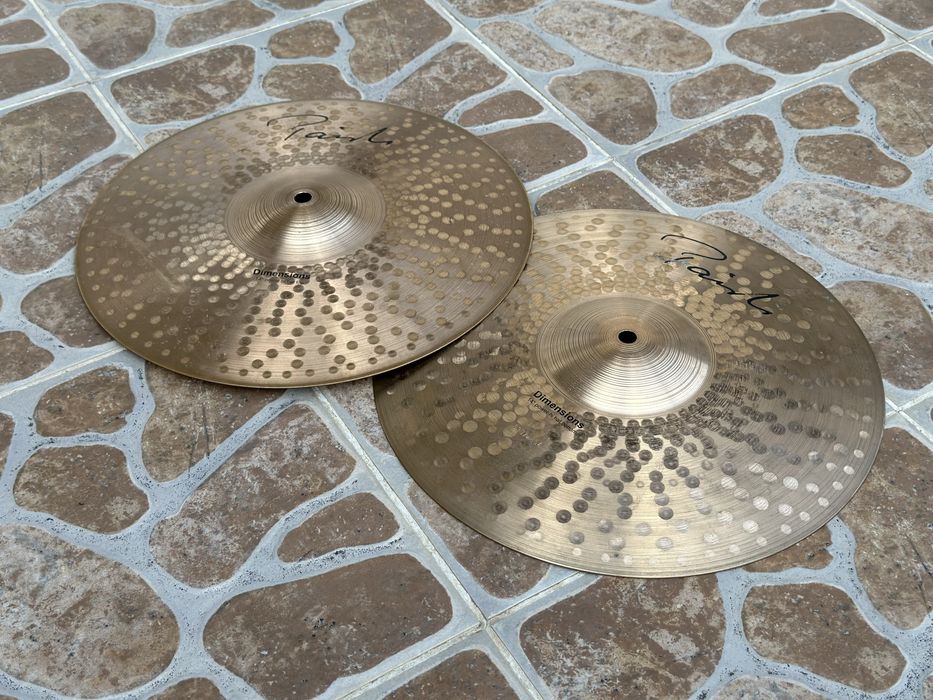 ++ PAISTE Dimensions Power Hi-Hat 14" - Talerze do perkusji ++