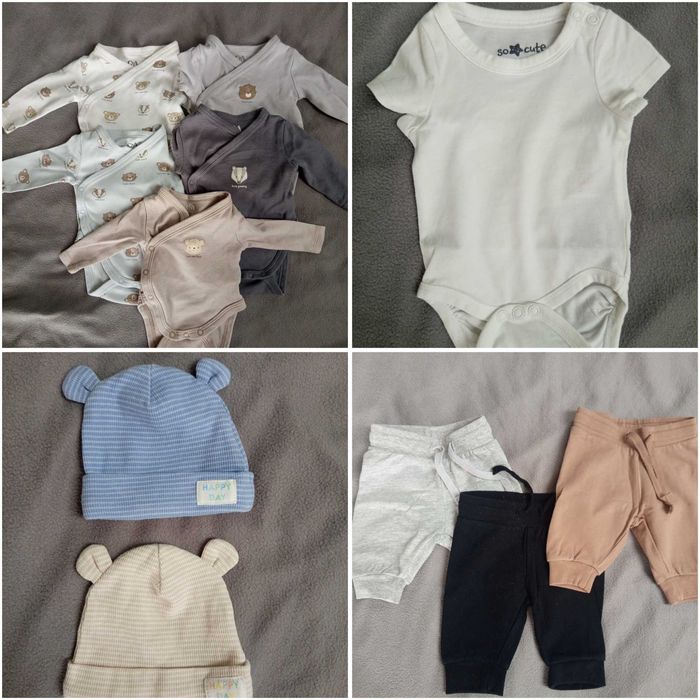Zestaw ubranek niemowlęcych C&A H&M