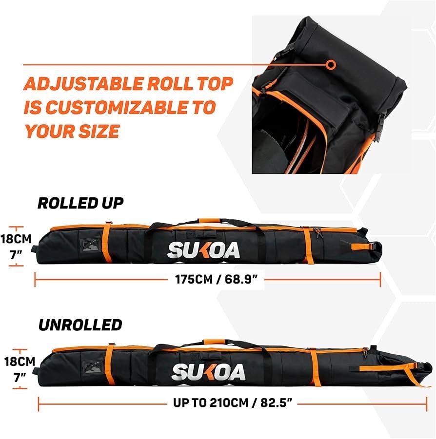 Сумка для лыж SUKOA sports 175-210