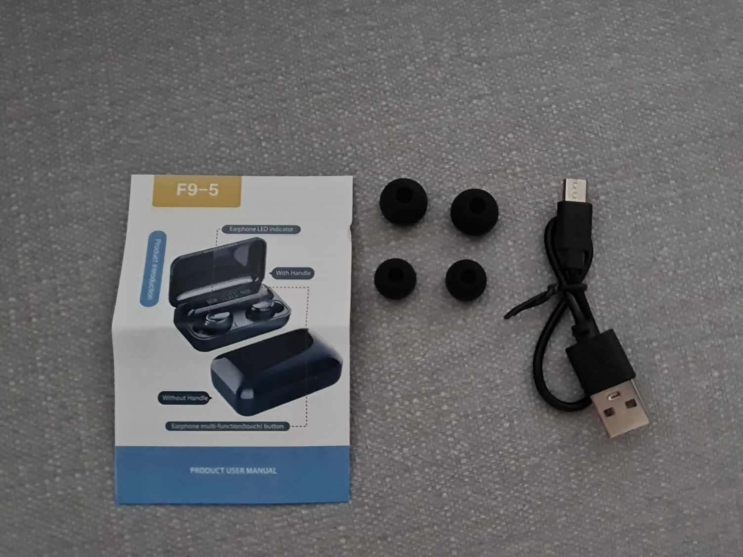 TWS F9 Bluetooth Earbuds