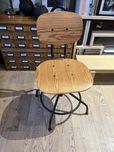Krzesło obrotowe  do biurka Ikea Kullaberg sosna, vintage
