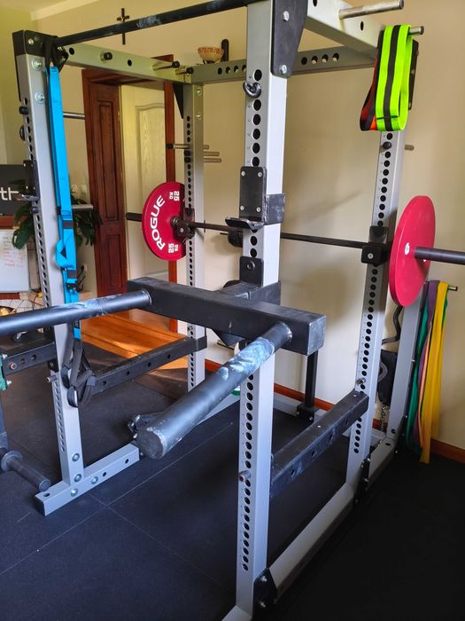 Power rack, squat rack, klatka treningowa, trójbój, mocna 80x80x3