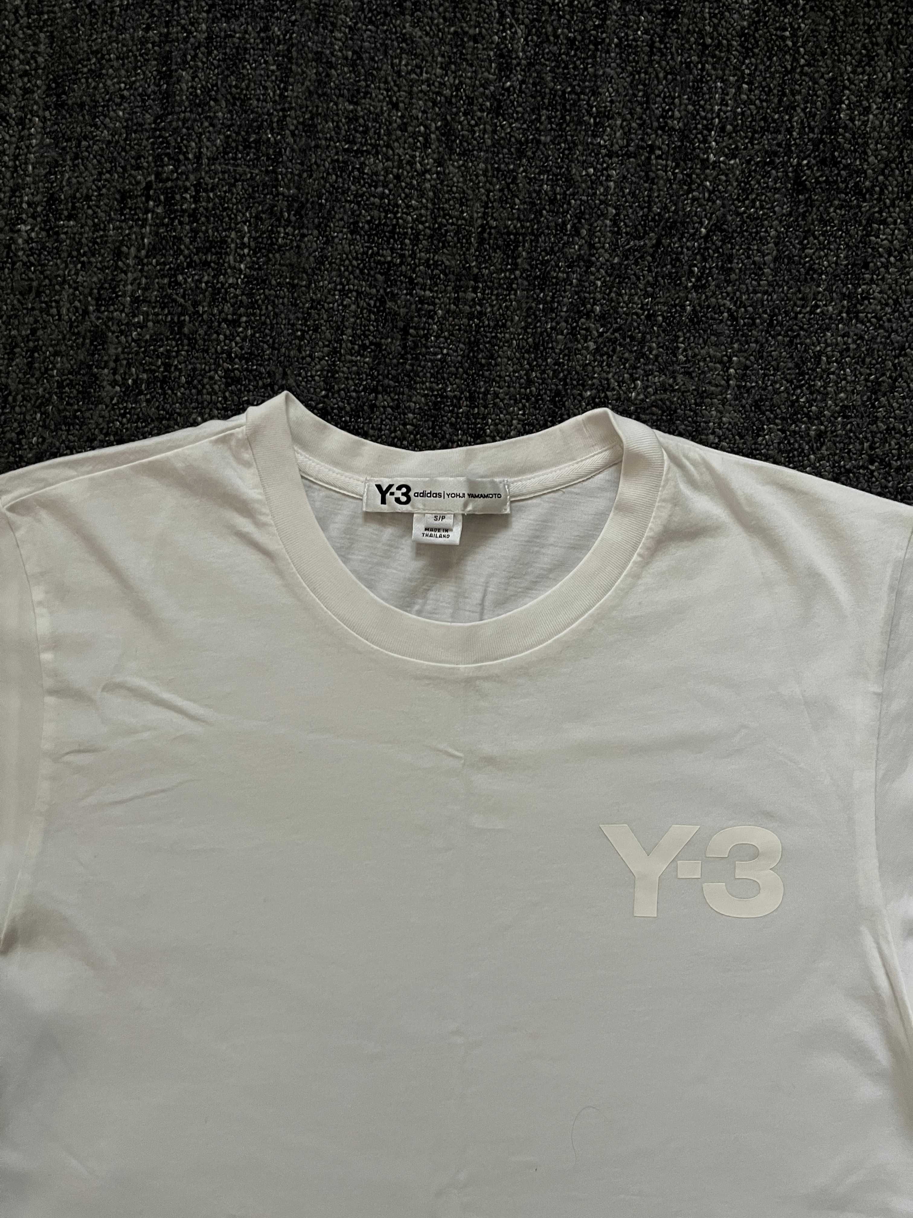 Adidas Y-3 Yohji Yamamoto S T-shirt biały koszulka streetwear