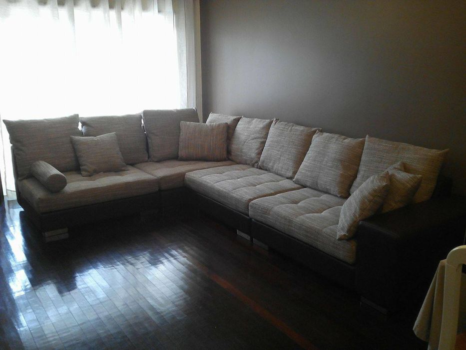 Sofá Modular em Pele