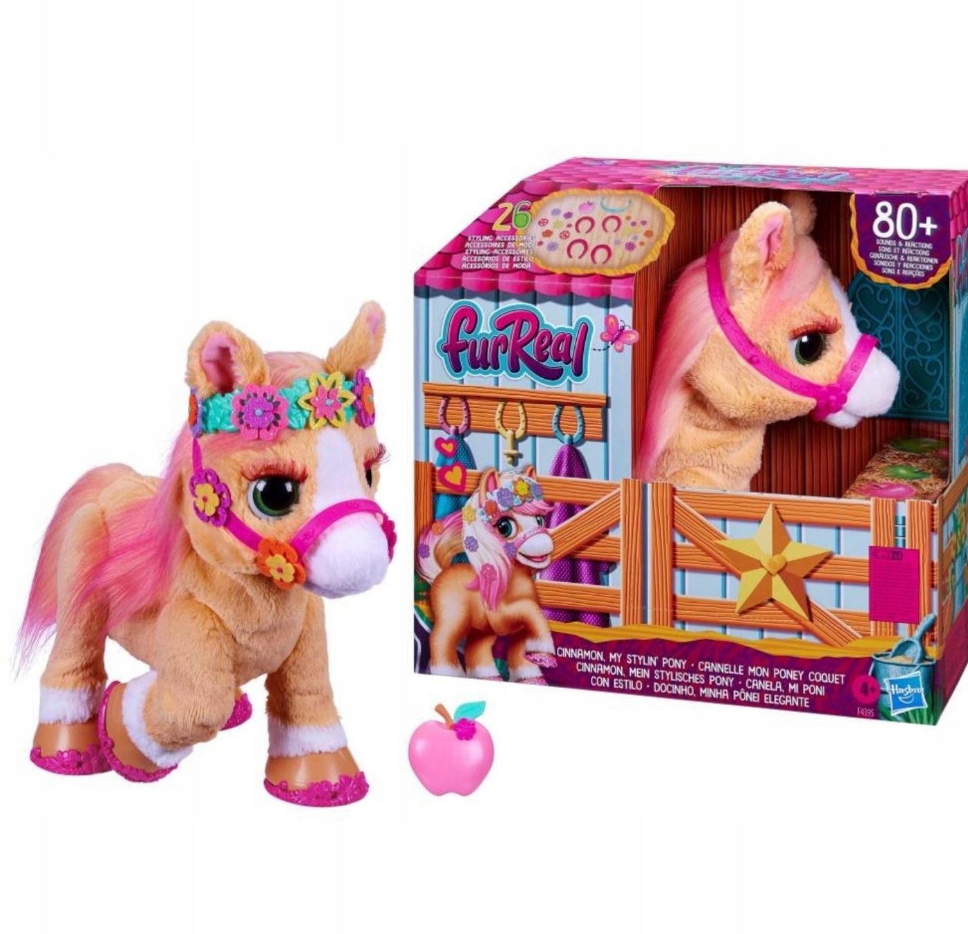 Kucyk interaktywny Hasbro F4395 FurReal Friends Cynamonka