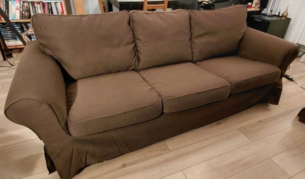Pokrowiec Ektorp na sofę 3-osobową, nierozkładaną, Ikea