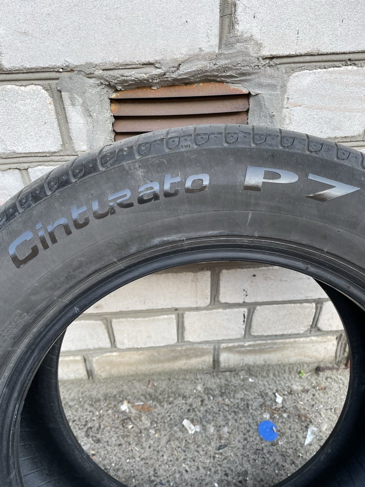 Резина 4 колеса Літо б/у Pirelli 225/60R17 Cinturato P7 RUN FLAT