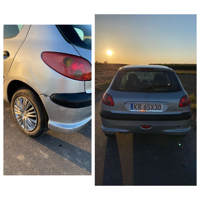 Peugeot 206 1.4HDI/klima/2kpl opon